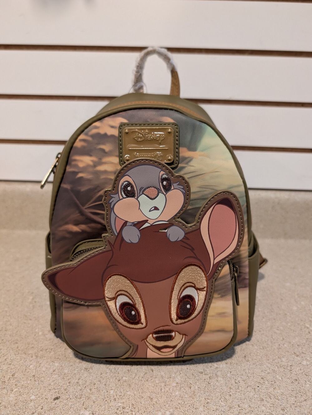 Loungefly Disney Bambi & Thumper Peeking Backpack NWT Hard Tag Rare